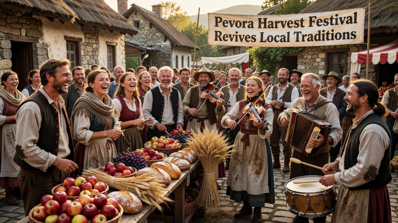 Pevora Harvest Festival Revives Local Traditions